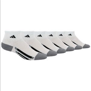 Adidas 6 Pair Quarter Socks